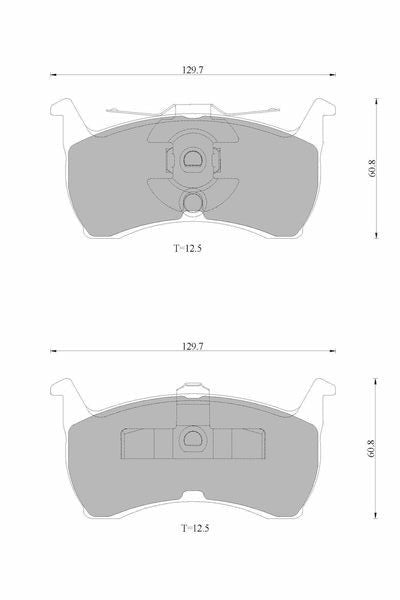 Bosch Disc Brake Pad Set - DB1109BL