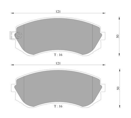 Bosch Disc Brake Pad Set - DB1148BL