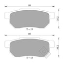 Bosch Disc Brake Pad Set - DB1163BL