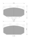 Bosch Disc Brake Pad Set - DB1170BL