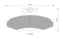 Bosch Disc Brake Pad Set - DB1204BL