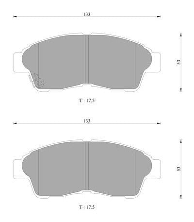 Bosch Disc Brake Pad Set - DB1267BL