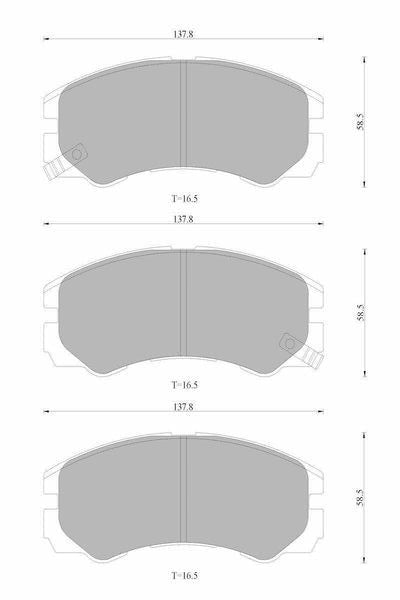 Bosch Disc Brake Pad Set - DB1270BL
