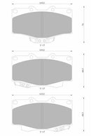 Bosch Disc Brake Pad Set - DB1323BL