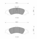 Bosch Disc Brake Pad Set - DB1331BL