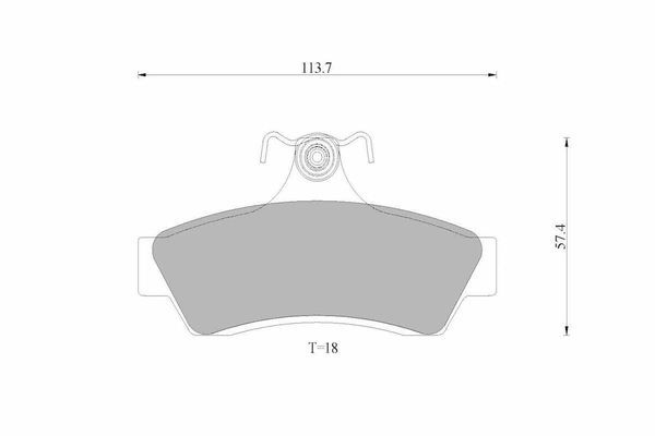 Bosch Disc Brake Pad Set - DB1332BL