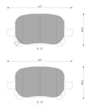 Bosch Disc Brake Pad Set - DB1345BL