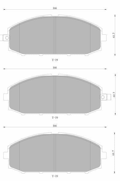 Bosch Disc Brake Pad Set - DB1361BL