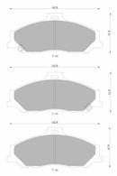 Bosch Disc Brake Pad Set - DB1366BL