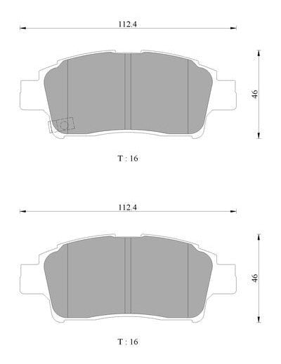 Bosch Disc Brake Pad Set - DB1378BL