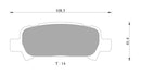 Bosch Disc Brake Pad Set - DB1379BL