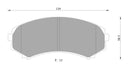 Bosch Disc Brake Pad Set - DB1388BL