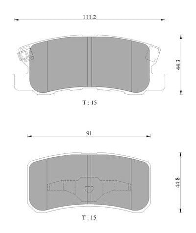 Bosch Disc Brake Pad Set - DB1464BL