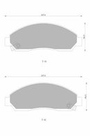 Bosch Disc Brake Pad Set - DB1468BL