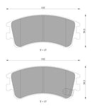 Bosch Disc Brake Pad Set - DB1484BL