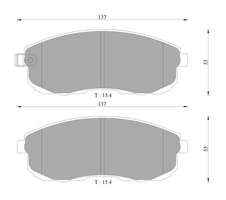 Bosch Disc Brake Pad Set - DB1485BL