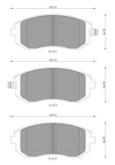 Bosch Disc Brake Pad Set - DB1491BL