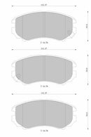 Bosch Disc Brake Pad Set - DB1504BL