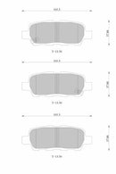 Bosch Disc Brake Pad Set - DB1509BL
