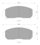 Bosch Disc Brake Pad Set - DB1515BL