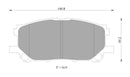 Bosch Disc Brake Pad Set - DB1517BL