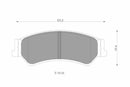 Bosch Disc Brake Pad Set - DB1675BL