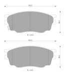 Bosch Disc Brake Pad Set - DB1682BL