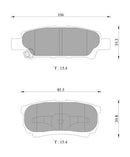 Bosch Disc Brake Pad Set - DB1686BL