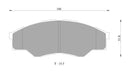 Bosch Disc Brake Pad Set - DB1741BL