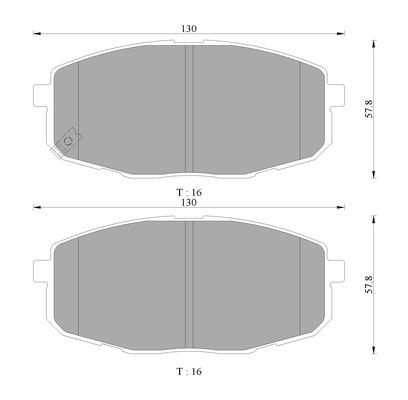 Bosch Disc Brake Pad Set - DB1754BL
