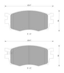 Bosch Disc Brake Pad Set - DB1787BL