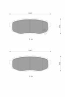 Bosch Disc Brake Pad Set - DB1789BL