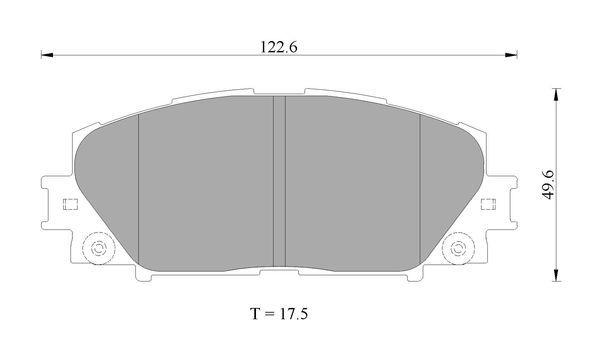 Bosch Disc Brake Pad Set - DB1820BL