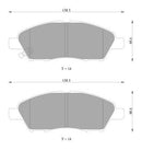 Bosch Disc Brake Pad Set - DB1830BL