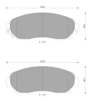 Bosch Disc Brake Pad Set - DB1843BL