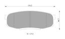 Bosch Disc Brake Pad Set - DB1857BL