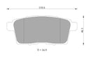 Bosch Disc Brake Pad Set - DB1917BL