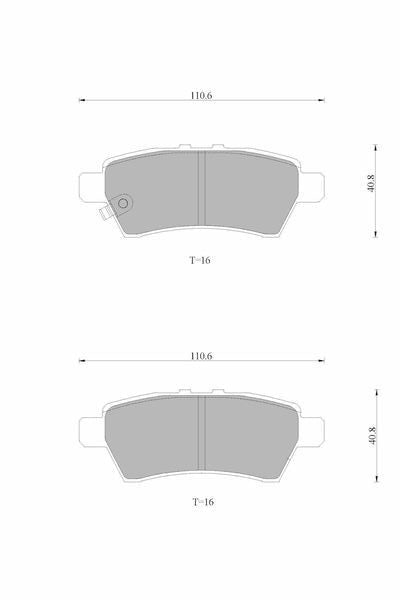Bosch Disc Brake Pad Set - DB1919BL