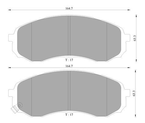 Bosch Disc Brake Pad Set - DB1940BL