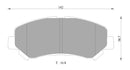 Bosch Disc Brake Pad Set - DB1946BL