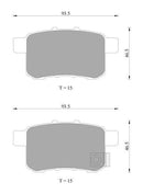 Bosch Disc Brake Pad Set - DB1953BL