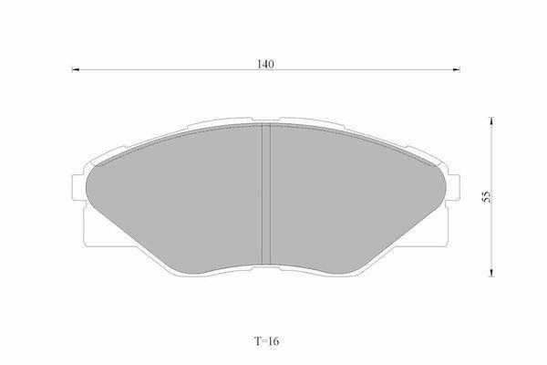 Bosch Disc Brake Pad Set - DB1985BL