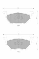 Bosch Disc Brake Pad Set - DB1996BL
