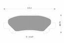 Bosch Disc Brake Pad Set - DB2005BL