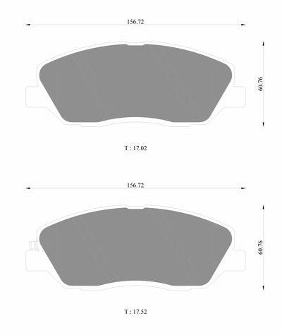 Bosch Disc Brake Pad Set - DB2034BL