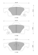 Bosch Disc Brake Pad Set - DB2217BL