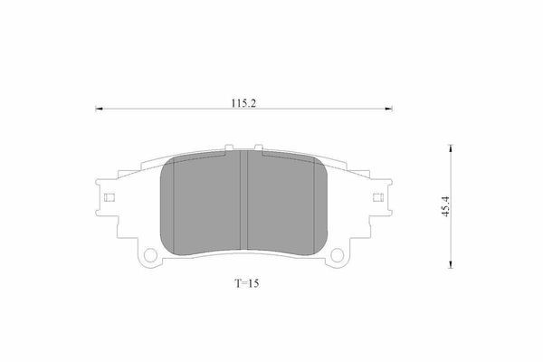 Bosch Disc Brake Pad Set - DB2245BL