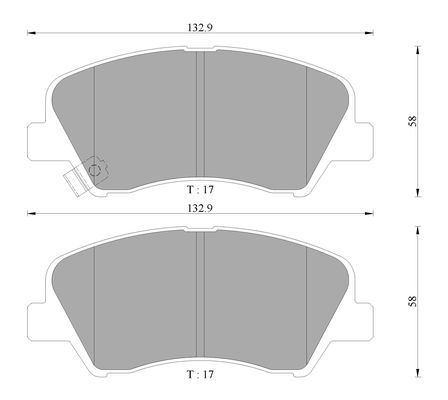 Bosch Disc Brake Pad Set - DB2272BL