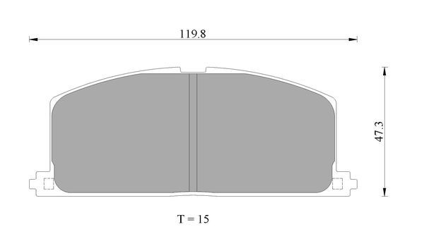 Bosch Disc Brake Pad Set - DB308BL