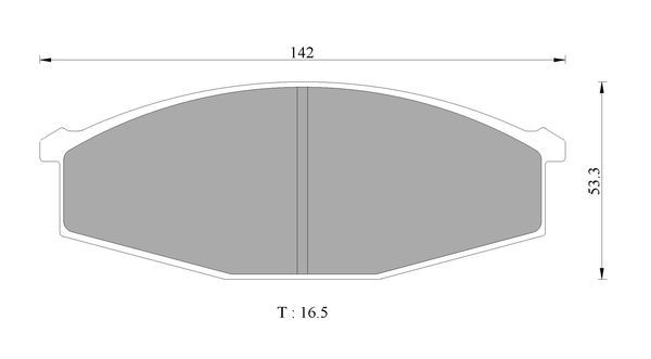 Bosch Disc Brake Pad Set - DB321BL